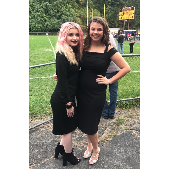 Bodycon turtleneck dress - Picture 1 of 2